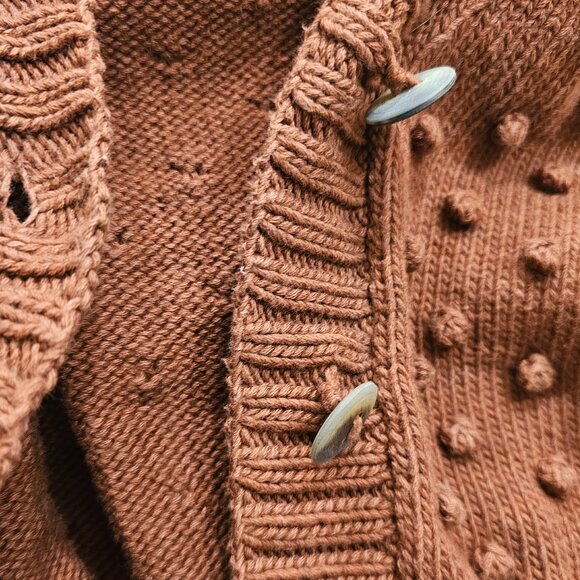 Misha & Puff Cropped Popcorn Cardigan - Picture 5 of 6